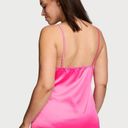 Victoria's Secret Victoria Secret Tease Satin Lace-Trim Mini Slip Photo 1