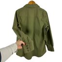 Tuckernuck  New Olive Steele Button Down Long Sleeve Boyfriend Shirt Top Size XL Photo 10