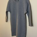 Everlane  Thick Scuba Knit Sweater Tunic Dress - Heather Gray Photo 1