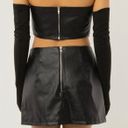 Peppermayo Leather mini skirt Photo 3