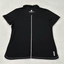 Polo Elevate Sport Webtech Black Prescott SS Athletic Golf  Shirt Women’s 2XL Photo 6