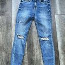 Carly Jean Los Angeles  CJLA Logan Distressed Skinny Jeans Size 3 Photo 4