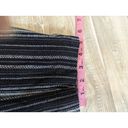 Jessica Simpson  Pants Womens Small Black Gray White Stripe Cropped Pockets Photo 10