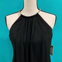 Kensie New with tags  black draped snake chain halter dress in size 2 Photo 4