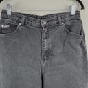 Riders By Lee  Straight Leg High Rise Black Denim Mom Jeans Size 12L 30" Waist Photo 2