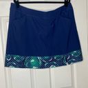 Adidas  Womens Golf Skirt/Skort Blue with Printed band Size XL Photo 0