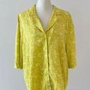 Treasure & Bond  yellow button down short sleeve shirt Size Large Photo 0