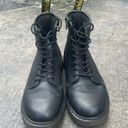 Dr. Martens Doc Marten M4/L5 Black Combat Lace Up Goth Leather Punk High Top Boots Grunge Photo 2