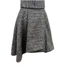 Hunter Bell  Womens Size 4 Grace Dress Strapless Cocktail Gray Silver Mini Gown Photo 3