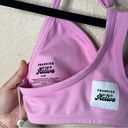 frankie's bikinis NWT  Active Billie Bralette in Baby Pink Small Photo 2