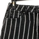 Vanilla Star Jeans Black and White Denim Striped Mini Skirt 27 Juniors 5 Western Jeans Vanilla Star Photo 2