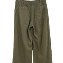 Everlane  The Wide-Leg Crop Pant in Green Size 6 Photo 5