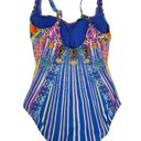 Gottex  Size 10 (M) Sarasana Bandeau One Piece Swimsuit Convertible Bathing Suit Photo 1