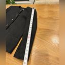 Neiman Marcus Sasson Black White Wool blend Pinstripe Blazer Jewel Neck Photo 7