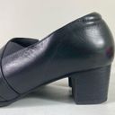 Clarks  Clogs Heels Women's Size 9 Black Comfortable Slip-On Footwear Business Photo 8