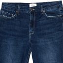 Pistola Denim Dark Wash Stretch Raw Hem Crop Ankle Jeans Capri Pants Size 31 Photo 1