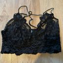 Free People Black Lace Bralette Photo 0