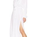 l*space L* Logan Midi Swim Cover Up Dress in White Size Small Photo 10