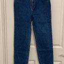 Ralph Lauren  Taper Leg High Rise Mom Jeans Photo 2