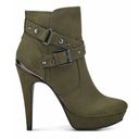 Guess GBG Los Angeles  Deeka Green Bootie Heels Photo 0