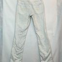 7 For All Mankind  7FAM Roxanne Jeans White Cropped Crop Ankle Cotton Blend W24 Photo 5