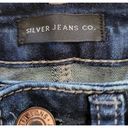 Silver Jeans  Suki Capri Mid Rise Dark Wash Denim Blue Jeans Size 25 Size 2 Photo 5