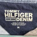 Tommy Hilfiger  short sleeve crewneck blue T-shirt with white monogram medium Photo 8