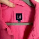 Gap Pink  oversized jean jacket Size Large with pockets Photo 1