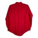 Polo VTG  Ralph Lauren Womens Shirt Size Large Button Front Red Compass Evergreen Photo 4