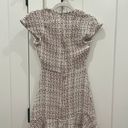 ZARA Pink Tweed Dress Photo 1