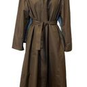 London Fog 𝅺 Vintage 60's Tan Button Up Removable Liner Trench Coat Sz 8 Photo 0