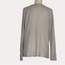 Z Supply  Waffle Henley Knit Top Blouse Beige S Photo 3