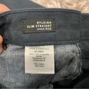 Veronica Beard  Ryleigh Slim Straight High Rise Jeans 00/ 24 Photo 8