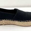 Circus by Sam Edelman  Carrin Suede Slip On Platform Espadrille Loafer Black 8 Photo 1