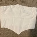 Princess Polly Tops |  Bad Gal Bustier White Top Size 6 | Color: White Photo 2