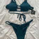 Zaful Deep Green Bikini Set Photo 0