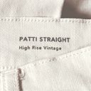 DL1961  Patti Straight High Rise Vintage Jeans White Size 25 Photo 5