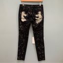 Tripp NYC  Daang Goodman Patched Studded Paint Distressed Jeans Black 28 Photo 8