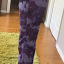 Edikted Purple Camo Wind Breaker Joggers Photo 1