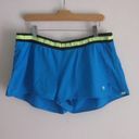 Sweaty Betty  Blue Low Rise Athletic Shorts Size XL Photo 1