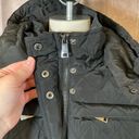 Nicole Miller  Studio Black Hooded Puffer Fur Lined Winter Coat- Size Medium Photo 5