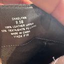 Ralph Lauren  Shaelynn Metal Stud Almond Toe Leather Boots Brown Size 9.5 Photo 6