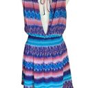 Fun & Flirt women's medium multi-colored stretchy open back tank style dress Photo 3