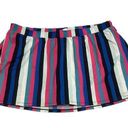 Cacique  Swim Striped Swim Skirt Bottom Photo 0