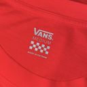 Vans ♥️ Avenue Poppy Red Crop Long Sleeve T-Shirt♥️NWOT~med Photo 5