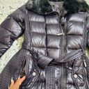 BCBGMAXAZRIA Black Adela Down & Feather Puffer Photo 1