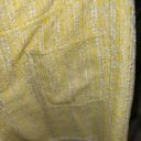 STAUD  Sorno Fringe Tweed Shorts NWOT Size 12 in Lemon yellow Photo 6