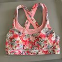 Lululemon Run: Stuff Your Bra II - Flowabunga Mini Multi/Bleached Coral - Size 4 Photo 4