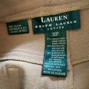 Ralph Lauren  Y2K  Wool Blend Light Brown Straight Leg Womens Pant Size 10P Photo 2