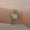 Vintage Twotone Quartz Link Watch Photo 6